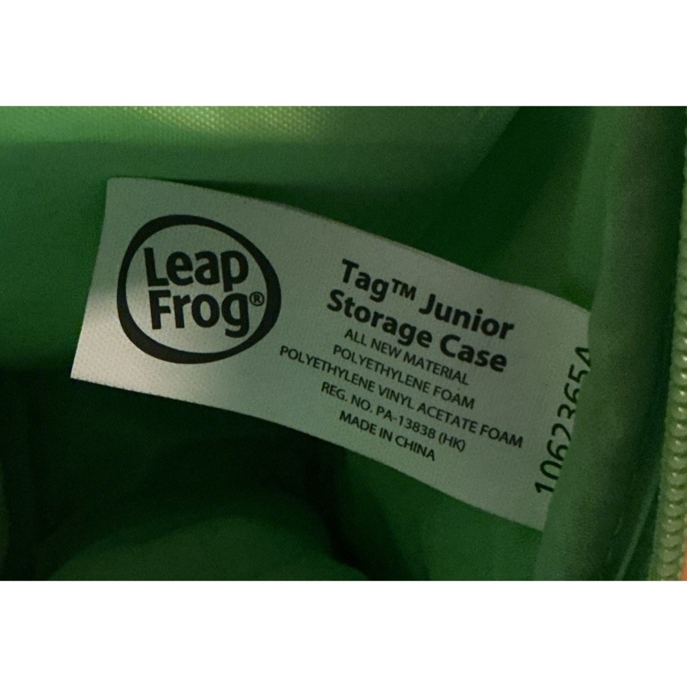 Leap Frog Leapfrog Tag Junior Jr. W/ Storage Bag + 8 Books Tested & Working - Picture 5 of 16